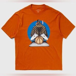 Professional Athletes Jordan Orange Graphic T-Shirt
Orange- XL